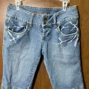 Bubblegum Y2K Denim Capris